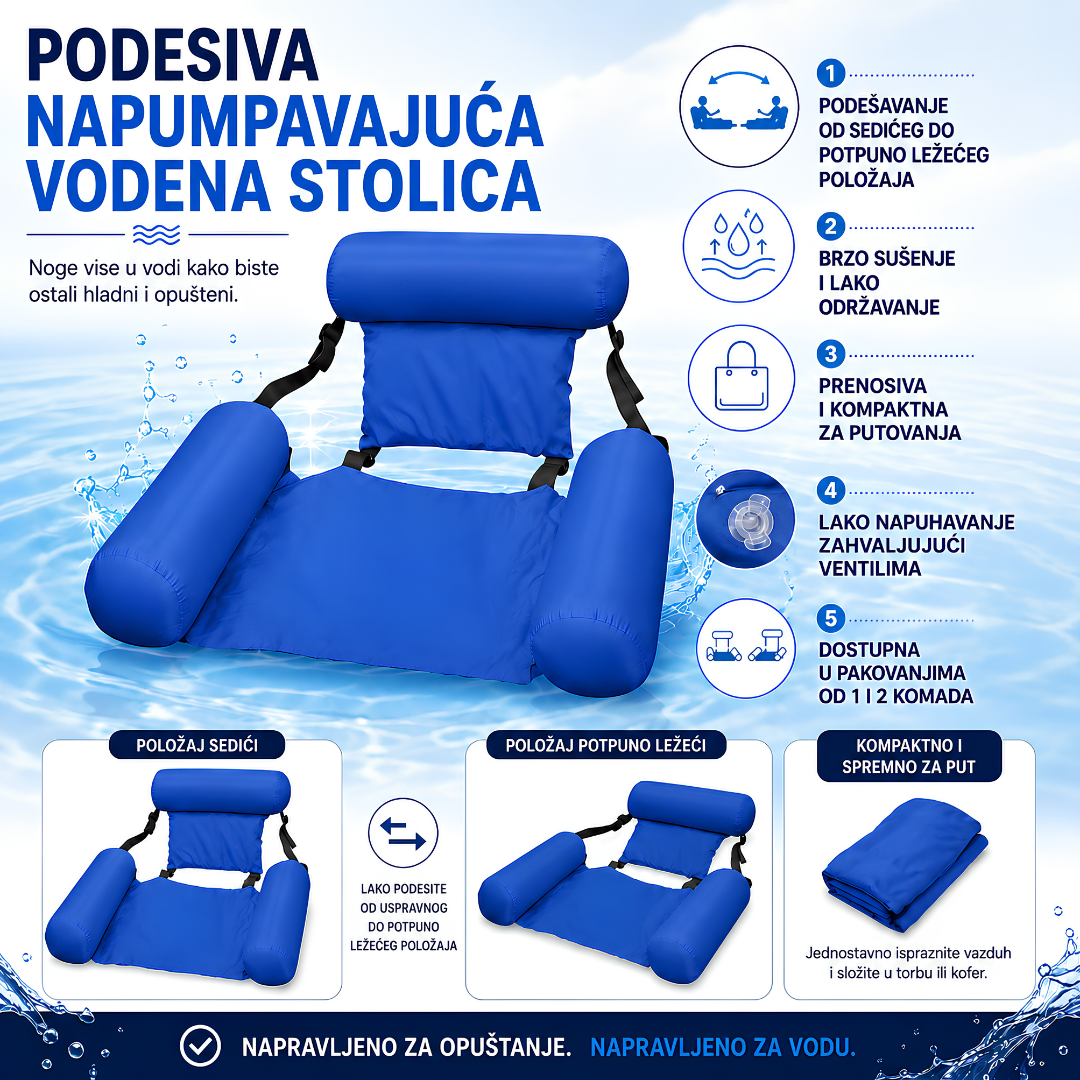 Dusek Stolica za Plivanje - Fotelja za Vodu