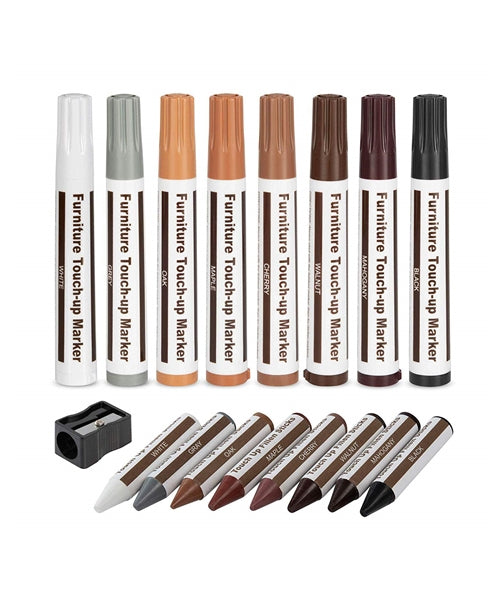 Set 8 markera i 8 vostanih za popravku namestaja i parketa